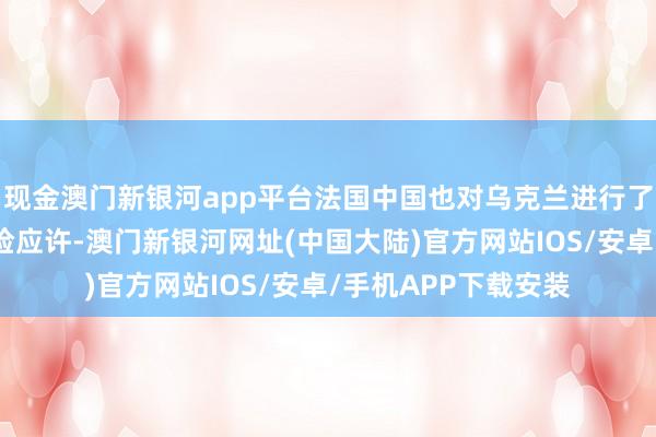 现金澳门新银河app平台法国中国也对乌克兰进行了某种近似的安全保险应许-澳门新银河网址(中国大陆)官方网站IOS/安卓/手机APP下载安装