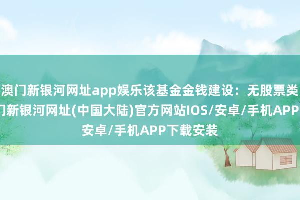 澳门新银河网址app娱乐该基金金钱建设：无股票类金钱-澳门新银河网址(中国大陆)官方网站IOS/安卓/手机APP下载安装