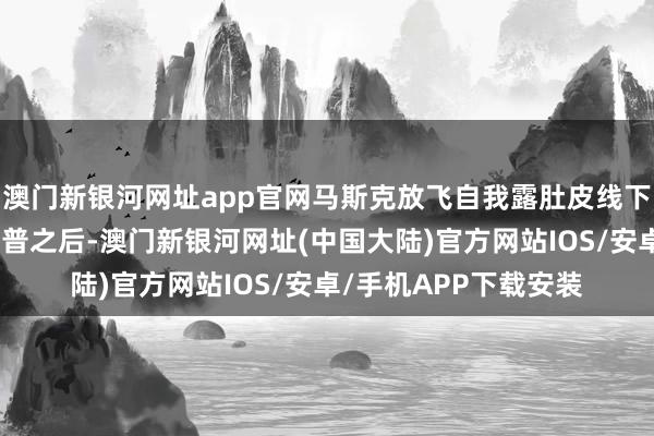 澳门新银河网址app官网马斯克放飞自我露肚皮线下政事靠拢首秀站台川普之后-澳门新银河网址(中国大陆)官方网站IOS/安卓/手机APP下载安装