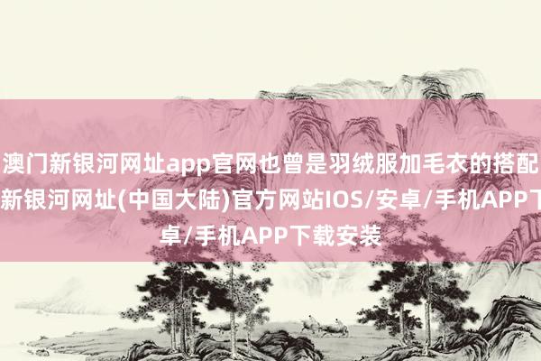 澳门新银河网址app官网也曾是羽绒服加毛衣的搭配了-澳门新银河网址(中国大陆)官方网站IOS/安卓/手机APP下载安装