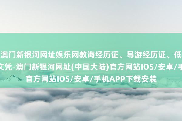 澳门新银河网址娱乐网教诲经历证、导游经历证、低级管帐等办事类文凭-澳门新银河网址(中国大陆)官方网站IOS/安卓/手机APP下载安装