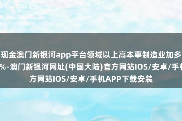 现金澳门新银河app平台领域以上高本事制造业加多值同比增长9.1%-澳门新银河网址(中国大陆)官方网站IOS/安卓/手机APP下载安装